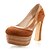 cheap Women&#039;s Shoes-Elegant Suede / Leatherette Chunky Heel Pumps With Split Joint Party/Evening Shoes (More Colors)