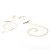 levne Sady šperků-Sada náhrdelníku, náušnic, prstenu a náramku s knírem