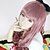 halpa Halloween peruukit-Söpö Lolita Cosplay-Peruukit Naisten 26 inch Heat Resistant Fiber Punainen Anime peruukki