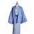 billige Anime-kostymer-Inspirert av Kamisama Kiss Tomoe Anime  &quot;Cosplay-kostymer&quot; Cosplay Klær Japansk Kimono Lapper Langermet Frakk Belte Kimono Frakke