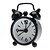 abordables Despertadores-2 &quot;campanas gemelas redondas Mini reloj de alarma analógica (batería 1xbutton, colores surtidos)