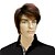 abordables Perruques Synthétiques Sans Bonnet-Perruque Homme Perruques pour femmes Droit Perruques de Costume Perruques de Cosplay