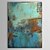 levne Abstraktní malby-Hang-malované olejomalba Ručně malované - Abstraktní Klasické tradiční Obsahovat vnitřní rám / Reprodukce plátna