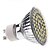 halpa Lamput-3 W LED-kohdevalaisimet 250-350 lm GU10 MR16 48 LED-helmet SMD 3528 Neutraali valkoinen 220-240 V / CE