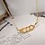 cheap Necklaces-Women&#039;s Golden Pea Necklace