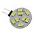 halpa Kaksikantaiset LED-lamput-1.5 W LED-kohdevalaisimet 6000 lm G4 9 LED-helmet SMD 5730 Neutraali valkoinen 12 V