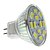 cheap LED Spot Lights-2 W LED Spotlight 250-300 lm GU4 MR11 12 LED Beads SMD 5730 Natural White 12 V