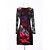 cheap Women&#039;s Dresses-Screen Color Dress - Long Sleeve All Seasons Screen Color