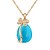 billige Halskjeder-Stilig legering med Imitation Opal kvinner Necklace (Flere farger)