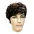 cheap Synthetic Trendy Wigs-Capless Top Grade Synthetic Short Straight Brown Men&#039;s Wig