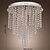 olcso Mennyezeti lámpák-1 fényes maishang® 40 cm (16 hüvelyk) kristály / mini stílusú süllyesztett lámpák fém üveggal galvanizált modern kortárs 110-120v / 220-240v / g4