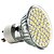 cheap Light Bulbs-LED Spotlight 240 lm GU10 MR16 60 LED Beads SMD 3528 Warm White 220-240 V / 5 pcs