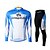 cheap Men&#039;s Clothing Sets-Mysenlan Men&#039;s Long Sleeve Bike Clothing Suit Thermal / Warm Breathable Quick Dry Sports Polyester Clothing Apparel / Waterproof Zipper / High Elasticity