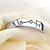 halpa Sormukset-Muoti Platinum kullattu hopea ja Alloy Couples &quot;Ring