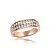 abordables Anillos-Gorgeous 18k oro de la aleación y de alta calidad anillo de cristal