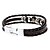 cheap Men&#039;s Bracelets-Women&#039;s Charm Bracelet Leather Bracelet - Leather Bracelet Jewelry Silver / Black For Sports