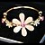 cheap Bracelets-Women&#039;s Flower Crystal Bracelet