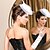 זול כיסוי ראש לחתונה-Fascinators נשים Occasion / כלה מיוחדת הטול הלבן