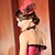 cheap Headpieces-Red Tulle Special Occasion Women&#039;s Hat/Fascinators