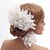 cheap Headpieces-Beautiful Silk Screen/Imitation Pearls And Lace Wedding/Bride Headdress Flower