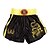 baratos Boxe &amp; Artes Marciais-kick boxing profissional bordado calções dragão dourado e preto (tamanho médio)