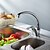 baratos Torneiras de Cozinha-Kitchen faucet - One Hole Chrome Standard Spout Deck Mounted Traditional Kitchen Taps / Single Handle One Hole