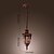 abordables Design Lanterne-1 lumière 17 (7 &quot;) mini style suspension lumineuse lanterne en verre bronze country / lanterne 110-120v / 220-240v