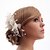 abordables Casque de Mariage-Femme / Jeune bouquetière Satin / Cristal / Tulle / Imitation de perle / Tissu Casque-Mariage / Occasion spéciale / Décontracté / Bureau