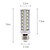 baratos Lâmpadas-1pç 5 W Lâmpadas Espiga 300LM E14 B22 E26 / E27 T 41 Contas LED SMD 5050 Branco Quente Branco Frio 220-240 V