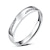 voordelige Ringen-Voor Stel Kubieke Zirkonia Zilver Sterling zilver Liefde Sieraden