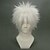 billige Halloween Wigs-Katekyo Hitman Reborn! Byakuran Cosplay-parykker Herre 12 tommers Varmeresistent Fiber Anime Wig / Parykker / Parykker