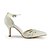 billige Højhælede sko til kvinder-Dame Bryllup Sommer Vinter Stilethæle Hvid Krystal
