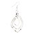 cheap Earrings-Women&#039;s Fashion Sterling Silver Silver Earrings Jewelry For Daily