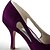 cheap Wedding Shoes-Women&#039;s Wedding Summer Hollow-out Stiletto Heel Satin Stretch Satin Champagne Purple