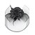 cheap Headpieces-Gemstone &amp; Crystal / Tulle / Lace Fascinators / Headpiece with Crystal 1 Wedding / Special Occasion / Party / Evening Headpiece