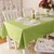 cheap Tablecloth-100% Cotton Square Table Cloth Solid Colored Eco-friendly Table Decorations