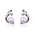 cheap Earrings-C Pattern Pearl Earrings(Assorted Colors)