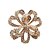 זול Nåle og brocher-Women&#039;s Girls&#039; Brooches Crossover Rhinestone Brooch Jewelry Gold Silver For Wedding Party Special Occasion Casual