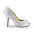 cheap Women&#039;s Heels-Wedding Summer Winter Rhinestone Stiletto Heel Satin Stretch Satin Silver Black White