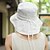 cheap Women&#039;s Hats-Women&#039;s Summer Super Big Brim UV Foldable Bow Sunhat