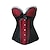 cheap Historical &amp; Vintage Costumes-Corset Gothic Lolita Dress Lolita Accessories Satin Halloween Costumes