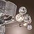 tanie Lampy sufitowe-Lampy sufitowe Światło rozproszone Chrom Metal Kryształ 110v / 110-120V / 220-240V / G4