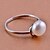 cheap Rings-Women&#039;s Band Ring Pearl Crystal Imitation Diamond Fashion Ring Jewelry White / Blue / Pink For Daily 9 / 8½ / 9½ / Alloy