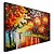 cheap Top Artists&#039; Oil paitings-Hand-Painted Landscape One Panel Canvas Oil Painting For Home Decoration