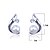 cheap Earrings-C Pattern Pearl Earrings(Assorted Colors)