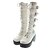 preiswerte Lolita-Schuhe-Handmade Weiß PU Leder 8cm High Heel Punk Lolita Boots