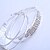 cheap Earrings-Women&#039;s Crystal Hoop Earrings Machete Ladies Classic Earrings Jewelry For Party