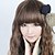 preiswerte Lolita Perücken-lolita Perücke mit Reißverschluss curly Schokolade Mischfarbe 60cm Casual inspiriert