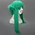 Χαμηλού Κόστους Περούκες Anime Cosplay-Περούκες για Στολές Ηρώων Vocaloid Gumi Anime / Βιντεοπαιχνίδια Περούκες για Στολές Ηρώων 18 inch Ίνα Ανθεκτική στη Ζέστη Γυναικεία Αποκριάτικες Περούκες