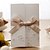 preiswerte Hochzeitseinladungen-Dreifach gefaltet Hochzeits-Einladungen Einladungskarten Formaler Stil / Klassicher Stil / Geblühmter Style Geprägtes Papier 6 ½&quot;×4 ½&quot; (16.6*11.5cm) Schleifen